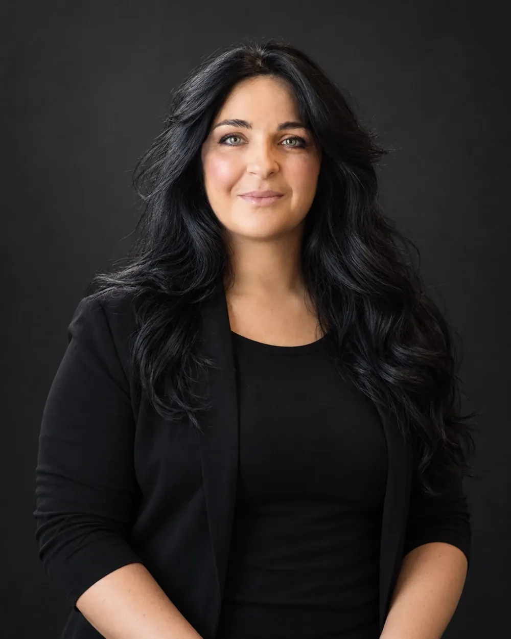Michela Capano of the Maurizio Barber Shop team